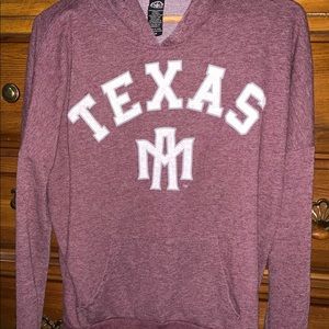 Texas A&M light weight hoodie